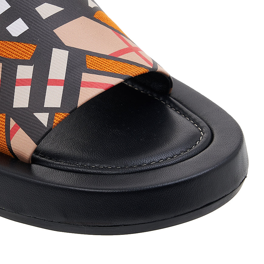 BURBERRY Women’s TB Monogram Canvas Slide S 8056188 LF SDL BUCKINGHAM TB A5086 1
