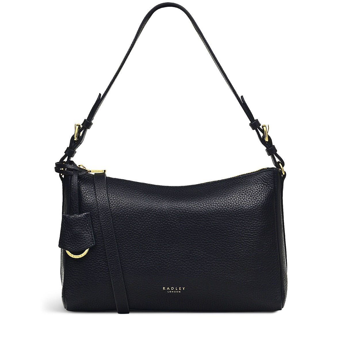RADLEY LONDON Duke Place Medium Zip-Top Shoulder Bag Black