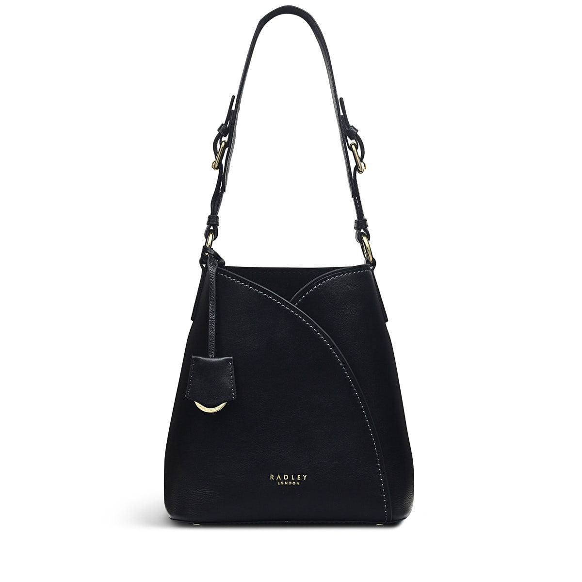 RADLEY LONDON Tulip Street Medium Open Top Shoulder Bag Black