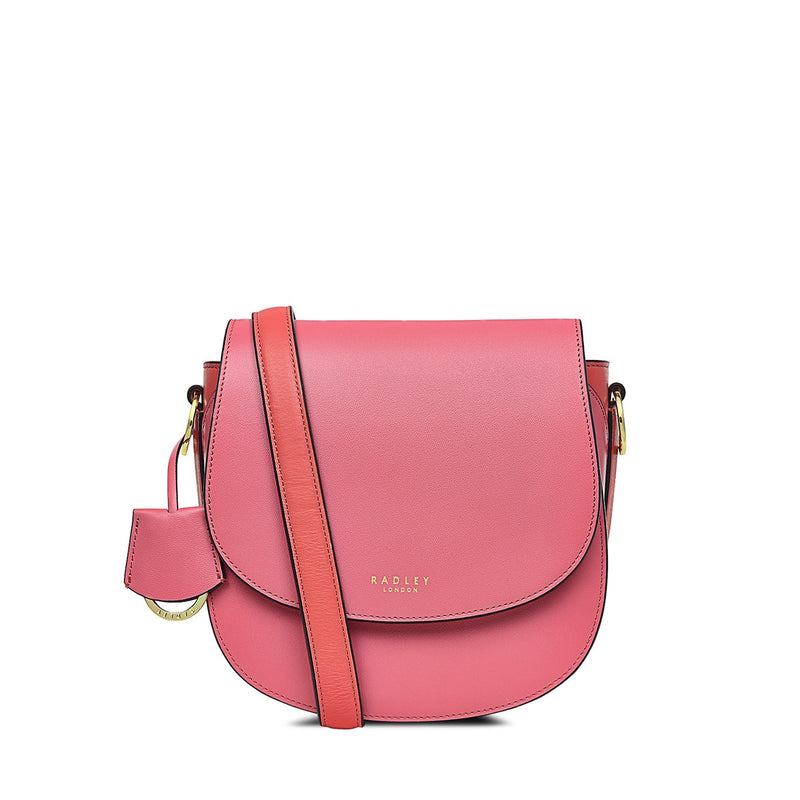 RADLEY LONDON Light Pink Leather Liverpool Street 2.0 Medium Flapover Crossbody