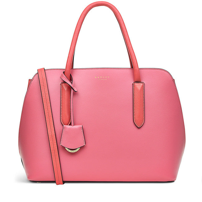 RADLEY LONDON Light Pink Liverpool Street 2.0 Medium Zip-Top Multiway Bag