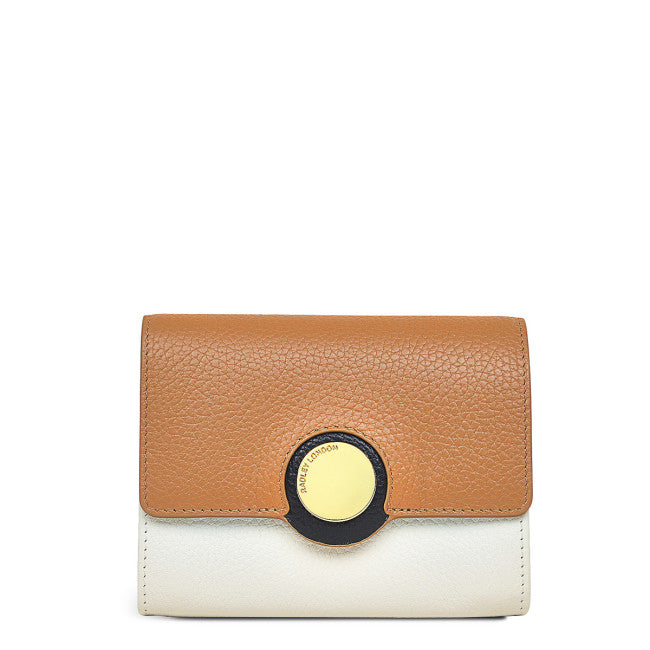 RADLEY LONDON Lune Street Color Block Medium Flapover Wallet Chalk