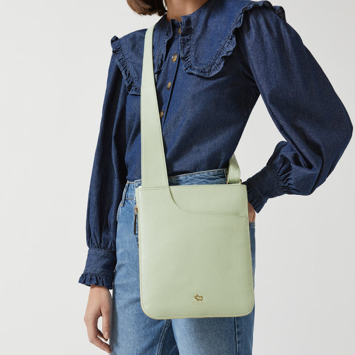 RADLEY LONDON Pocket Medium Zip Around Crossbody Bag Cucumber