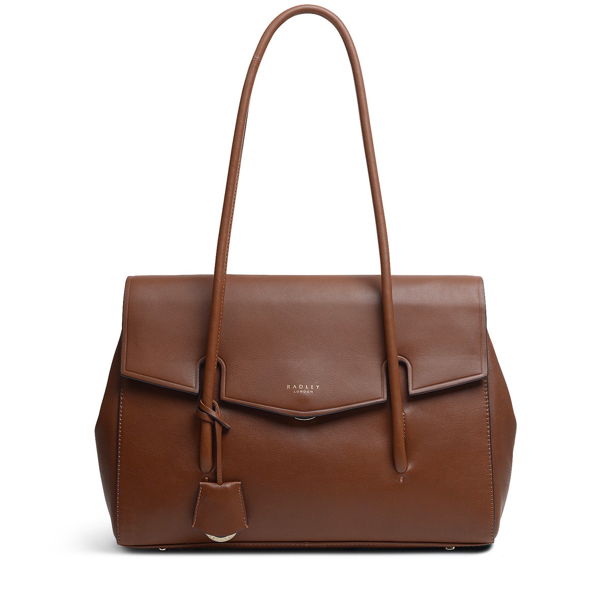 RADLEY LONDON Apsley Road Large Flapover Tote Bag Tan
