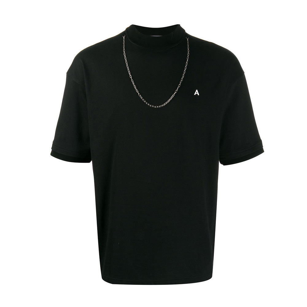 AMBUSH Chain Necklace Detail T-Shirt Black Women’s
