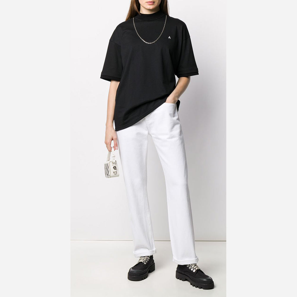 AMBUSH Chain Necklace Detail T-Shirt Black Women’s