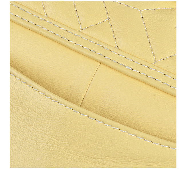 RADLEY LONDON Mill Bay Quilted Medium Flapover Crossbody Bag Butter