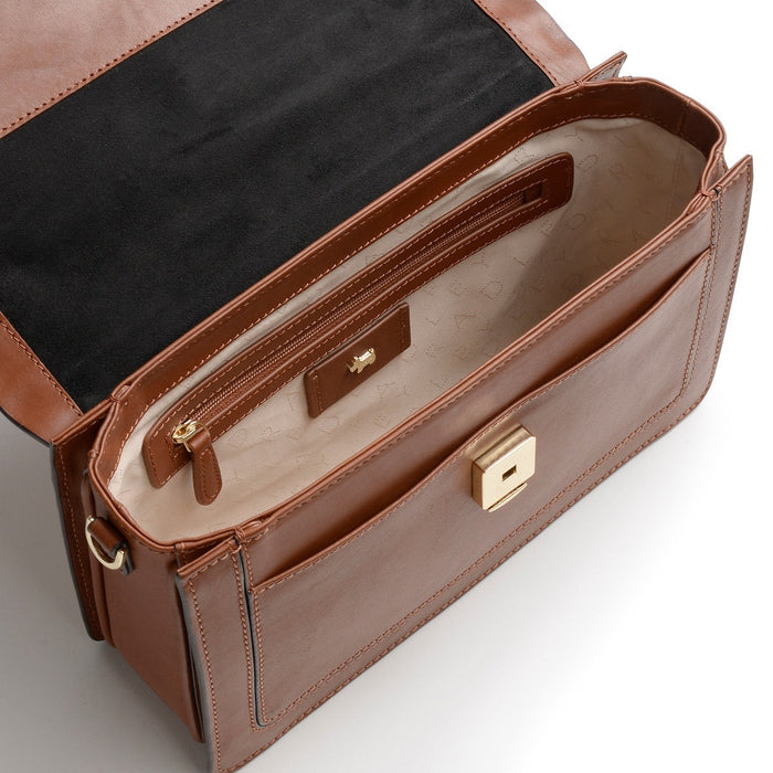 RADLEY LONDON Apsley Road Medium Flapover Crossbody Bag Tan