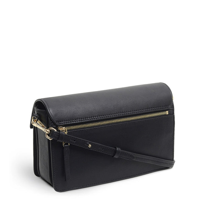 RADLEY LONDON Apsley Road Medium Flapover Crossbody Bag Black
