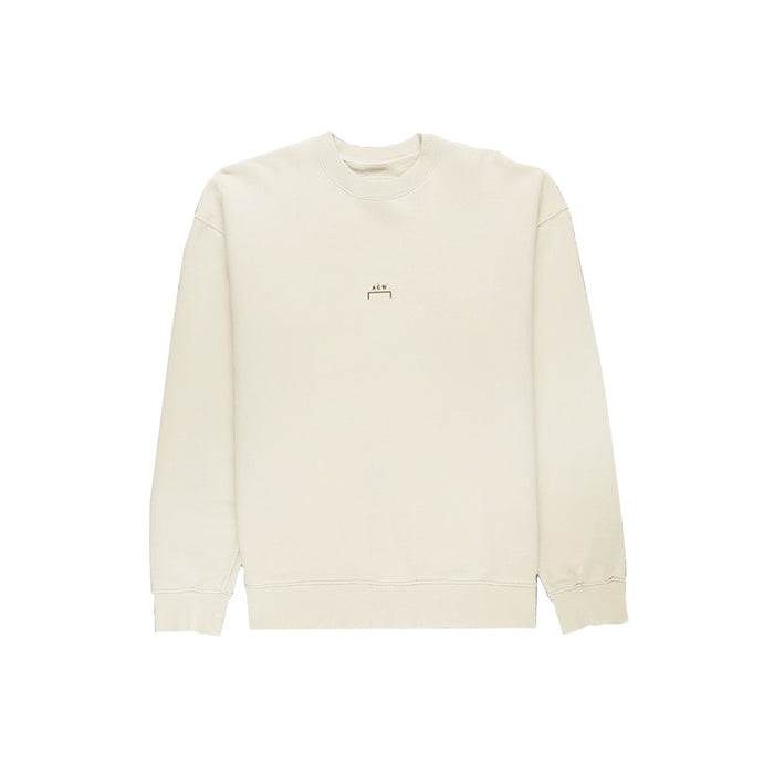A-COLD-WALL Signature Logo Crewneck Sweatshirt Men White