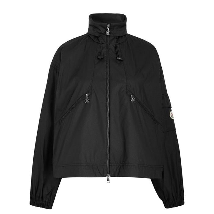 Moncler HEMAR Women’s Windbreaker Jacket Black