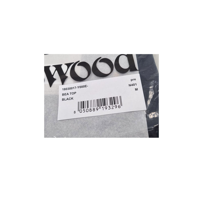 Vivienne Westwood Black BEA Knit Round Neck Top