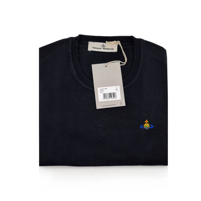 Vivienne Westwood Black BEA Knit Round Neck Top