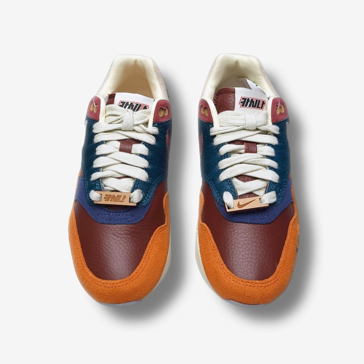 Nike Kasina x Nike Air Max 1 Mandarin Duck Orange Low Sneakers