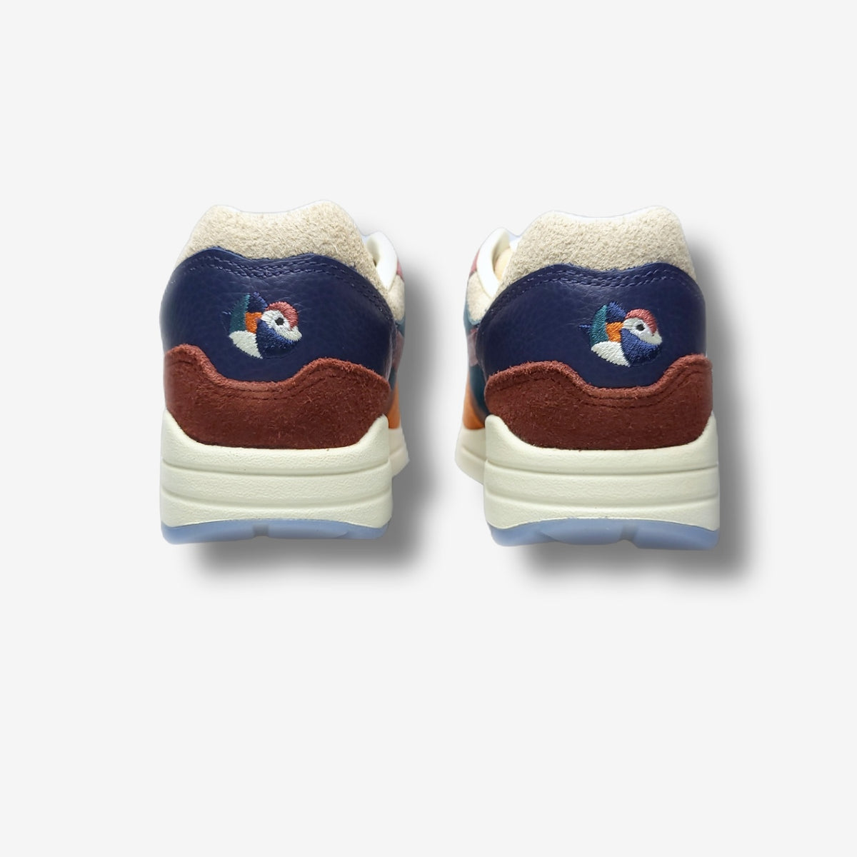 Nike Kasina x Nike Air Max 1 Mandarin Duck Orange Low Sneakers