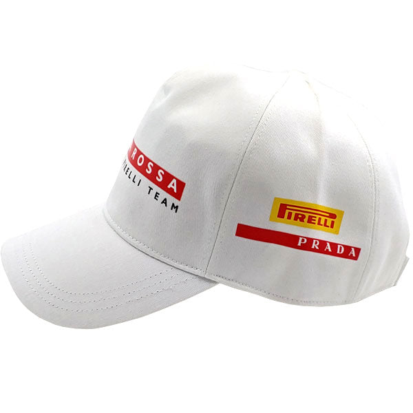 PRADA White Baseball Cap Unisex Cotton