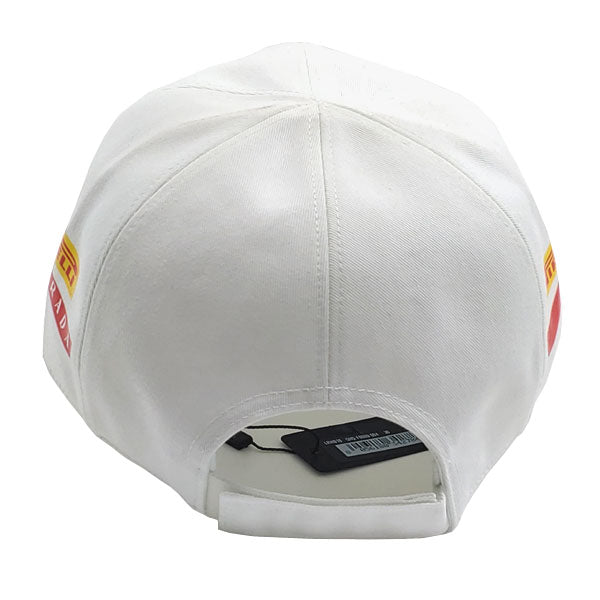 PRADA White Baseball Cap Unisex Cotton
