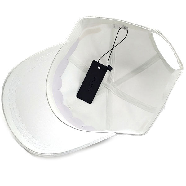 PRADA White Baseball Cap Unisex Cotton
