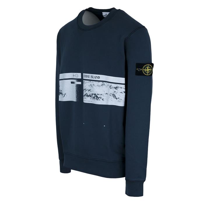 STONE ISLAND Men's Long Sleeve Crewneck Sweatshirt 721563094 V0028