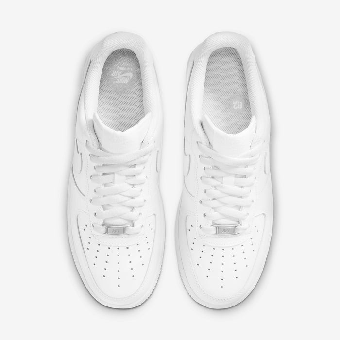 Nike Women’s Air Force 1 ’07 Low White Leather Sneakers