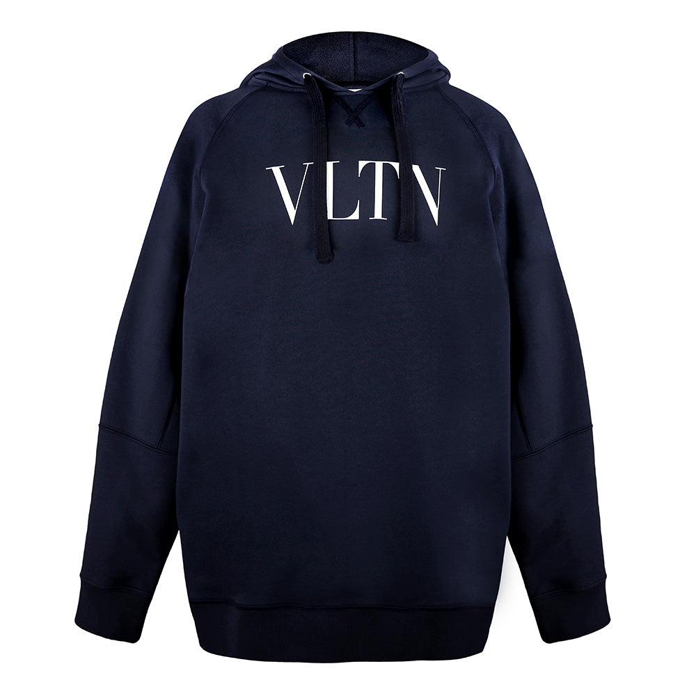 VALENTINO Men's Raglan Sleeve Drawstring Hoodie WV3MF18G7GA 022