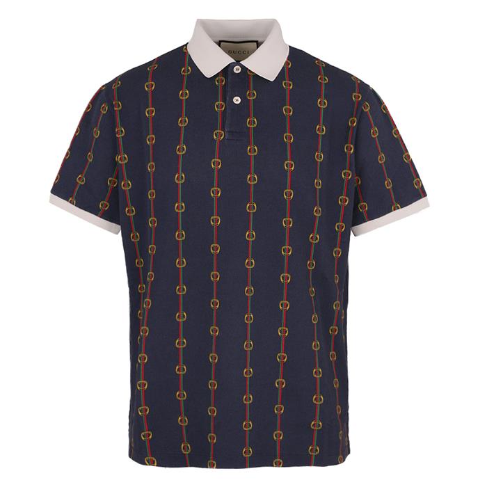 GUCCI Oversized Short-Sleeve Polo T-Shirt 564694 XJAYU 4622