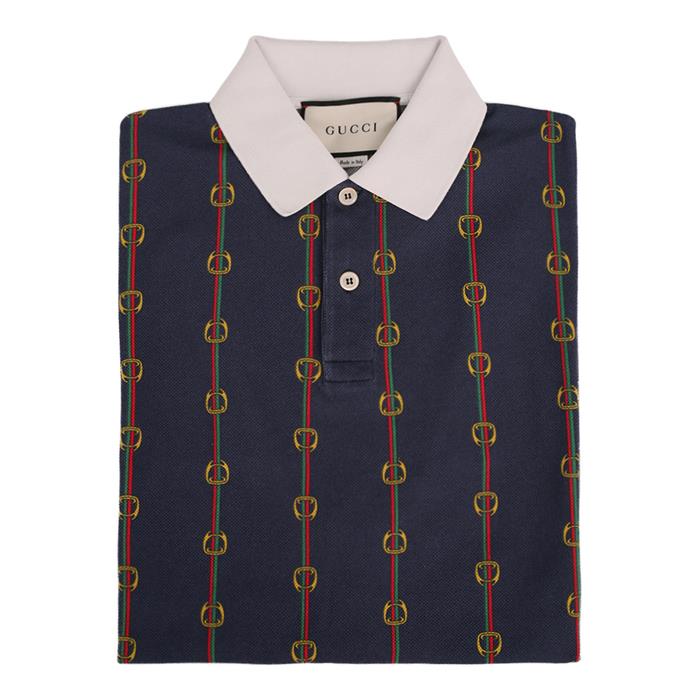GUCCI Oversized Short-Sleeve Polo T-Shirt 564694 XJAYU 4622