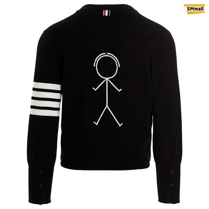 THOM BROWNE Mister Thom Cardigan Wool Men’s Knit Sweater Collection