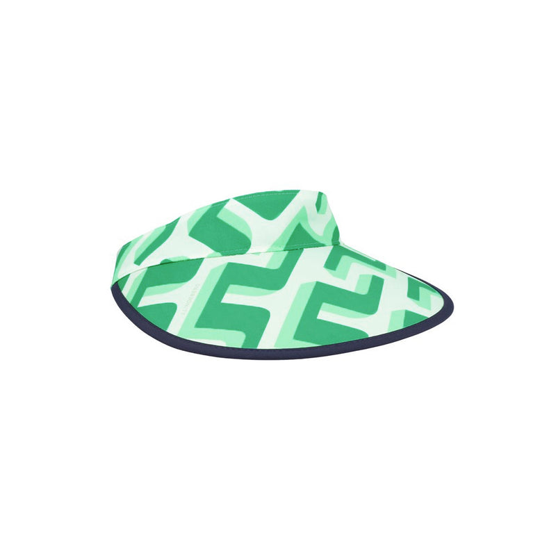 J LINDEBERG Green ALBA Golf Big Visor Hat