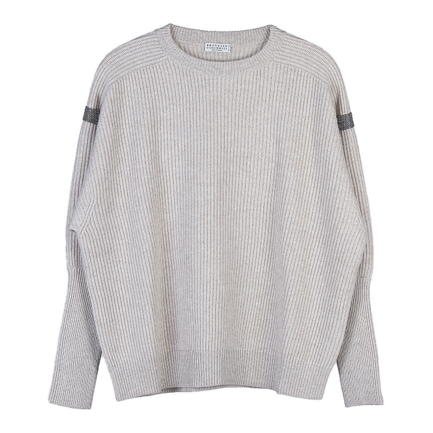 Brunello Cucinelli Women's Cashmere Crewneck Sweater M12775200P C9276 1
