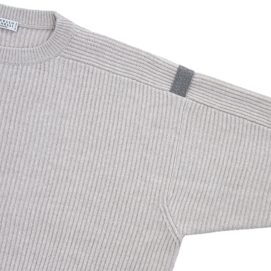 Brunello Cucinelli Women's Cashmere Crewneck Sweater M12775200P C9276 1
