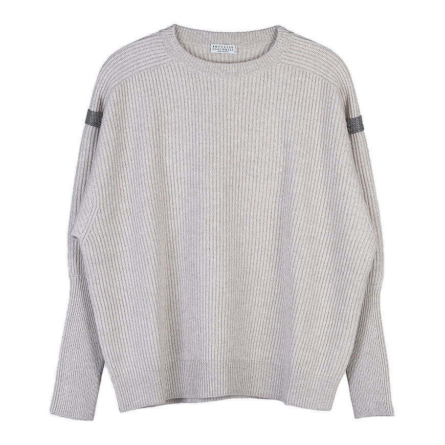 Brunello Cucinelli Women's Cashmere Crewneck Sweater M12775200P C9276 1