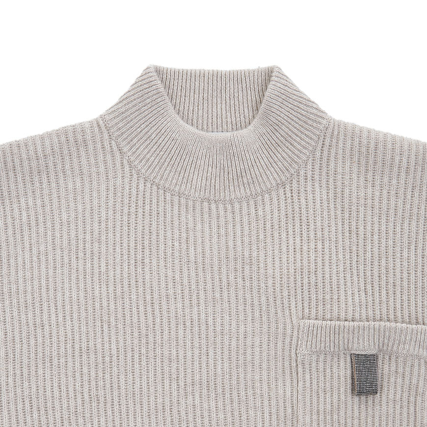 Brunello Cucinelli Women's Cashmere Crewneck Sweater M12774104P C9276 1
