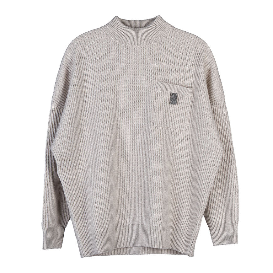 Brunello Cucinelli Women's Cashmere Crewneck Sweater M12774104P C9276 1