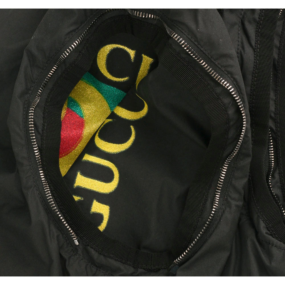 GUCCI Men's Logo Bomber Jacket 544656 XDAEV 1868