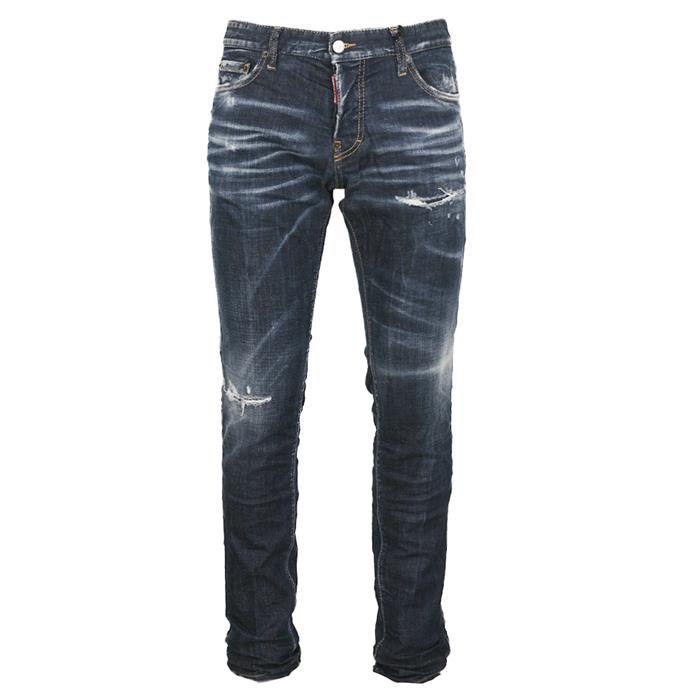 Dsquared2 Slim Fit Denim Jeans Men Blue