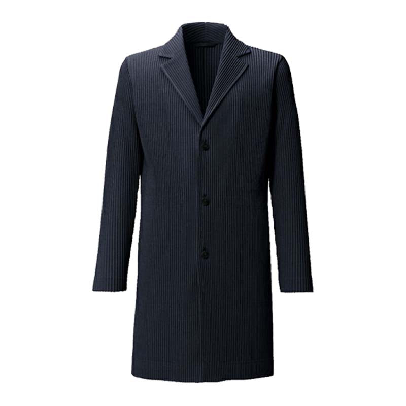 Issey Miyake Homme Plisse Pleated Men's Coat JD202