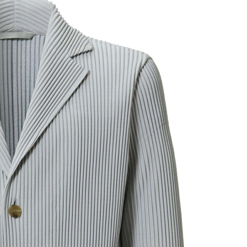 Issey Miyake Homme Plisse Pleated Men's Coat JD202