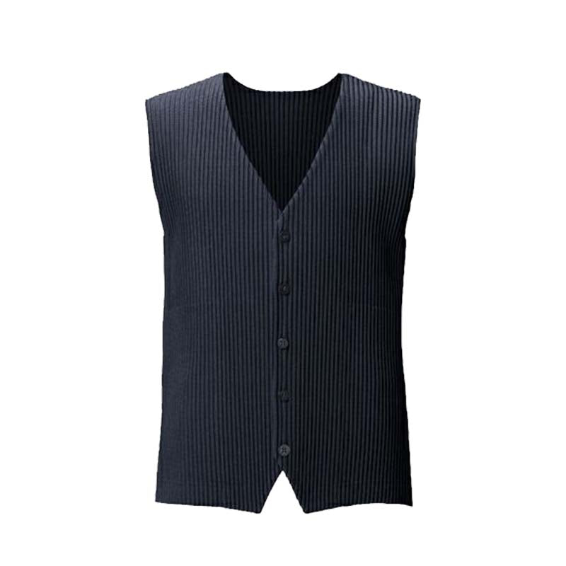 Issey Miyake Homme Plissé Basic Vest Tank Top