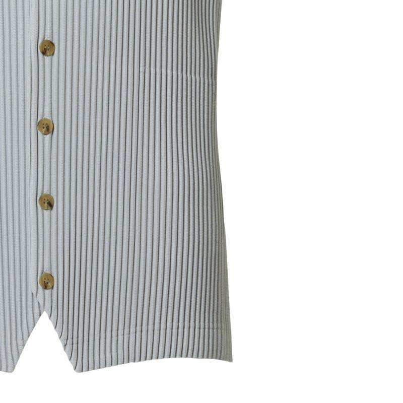 Issey Miyake Homme Plissé Basic Vest Tank Top