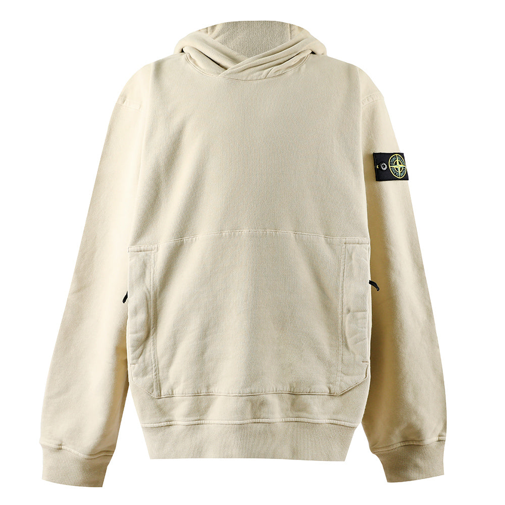 STONE ISLAND Men's Logo Badge Hoodie 771561820 V0090