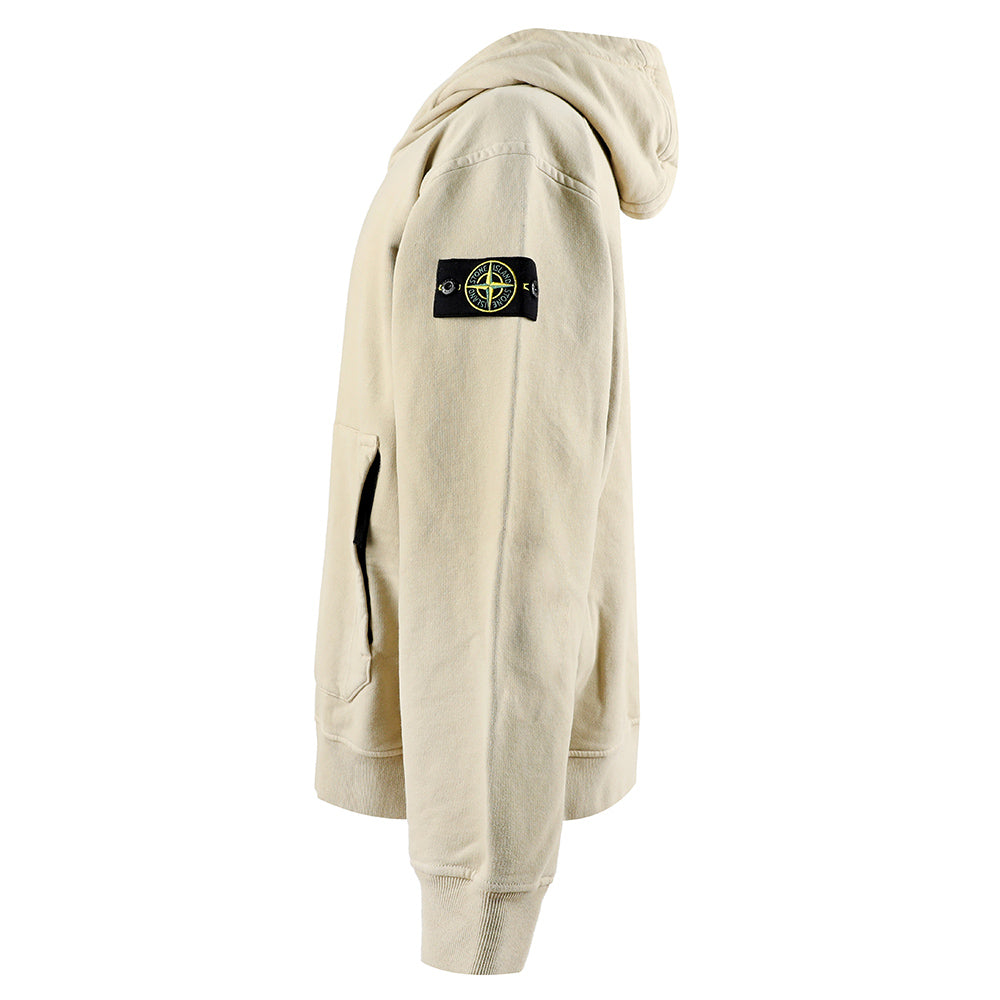 STONE ISLAND Men's Logo Badge Hoodie 771561820 V0090