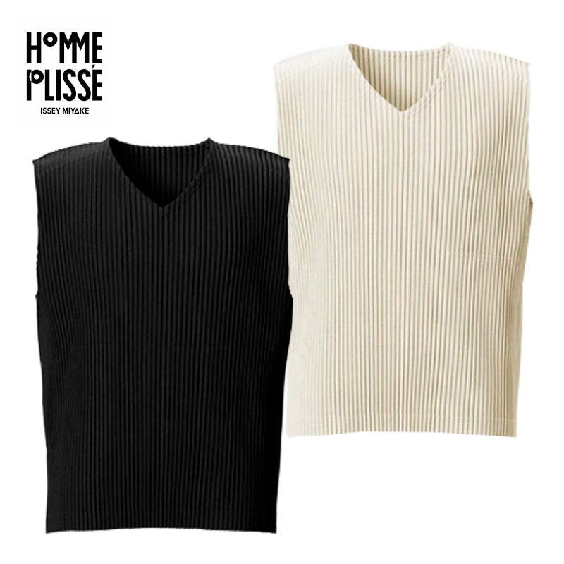 Issey Miyake Homme Plisse Monthly Color Men's Pleated Vest JK112
