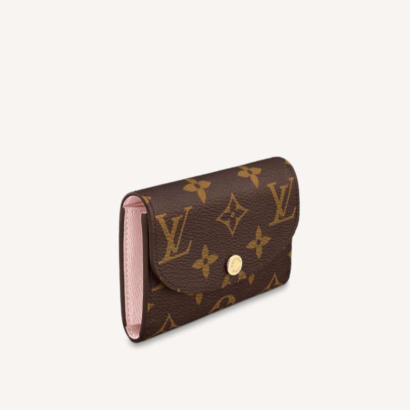 Louis Vuitton Monogram Canvas Rosalie Coin Purse Rose Ballerine M62361 M41939