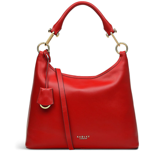 RADLEY LONDON Cuba Street Medium Open Top Shoulder Bag Crimson