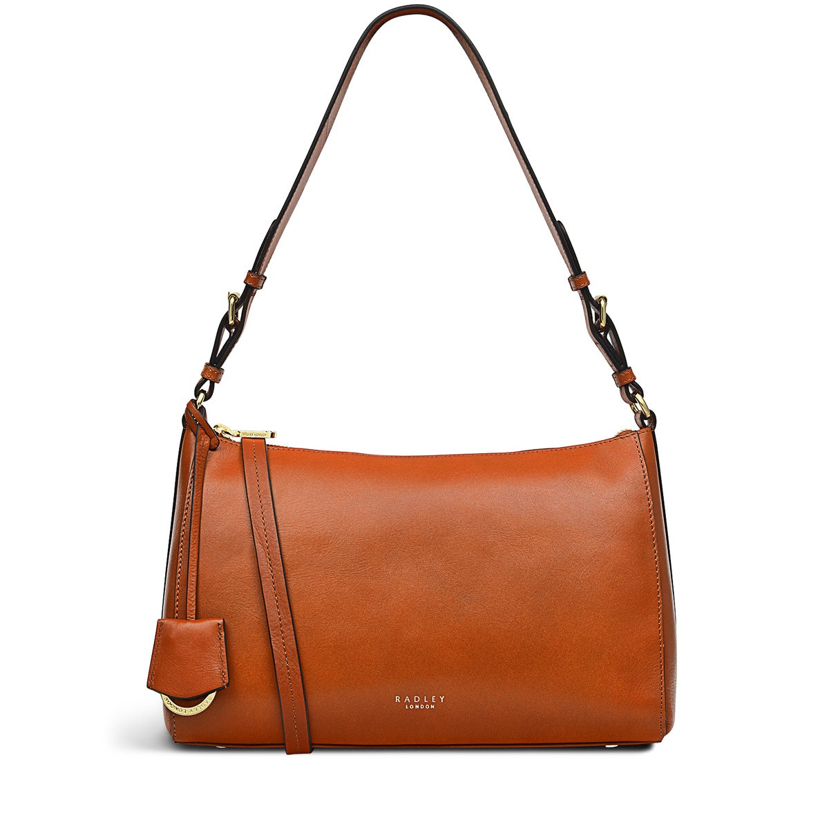 RADLEY LONDON Duke Place Medium Zip Top Shoulder Bag Ginger Biscuit