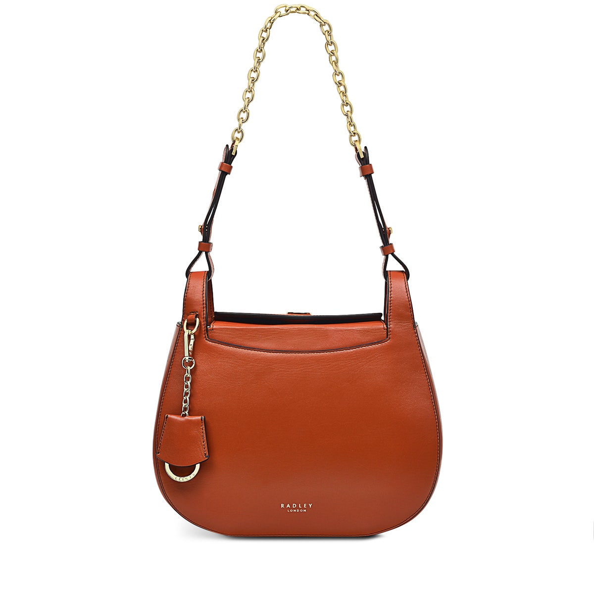 RADLEY LONDON Half Moon Street Medium Flapover Shoulder Bag Tan