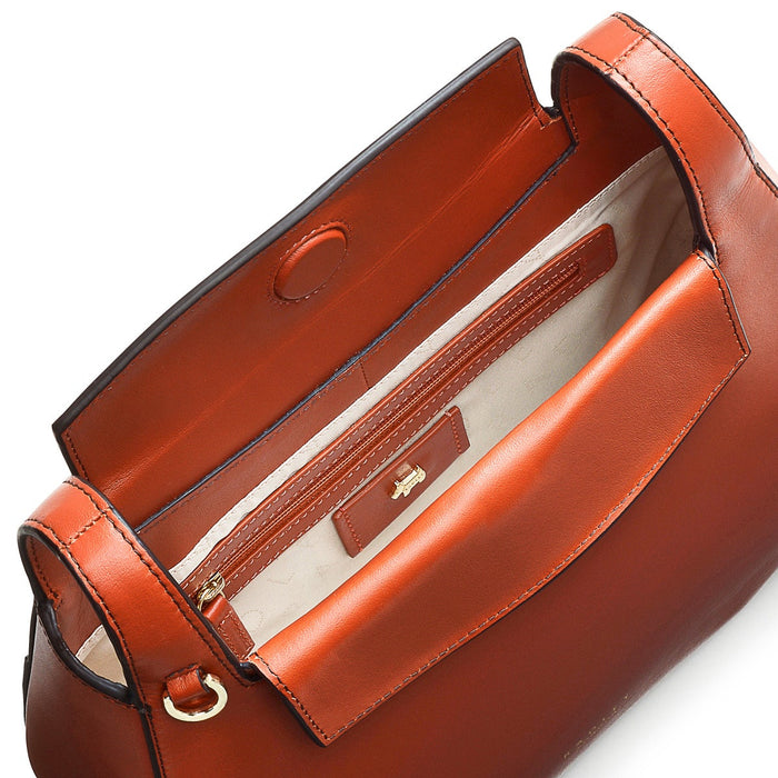 RADLEY LONDON Half Moon Street Medium Flapover Shoulder Bag Tan