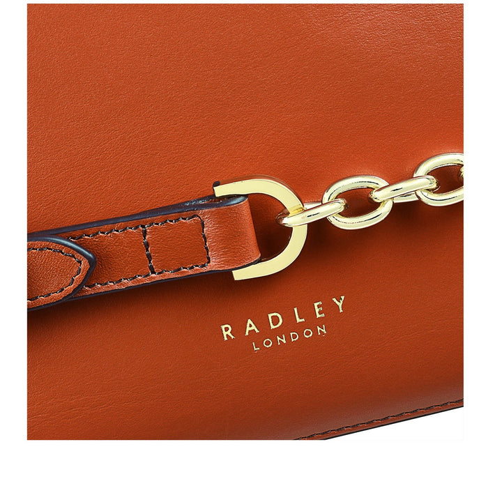 RADLEY LONDON Half Moon Street Medium Flapover Shoulder Bag Tan