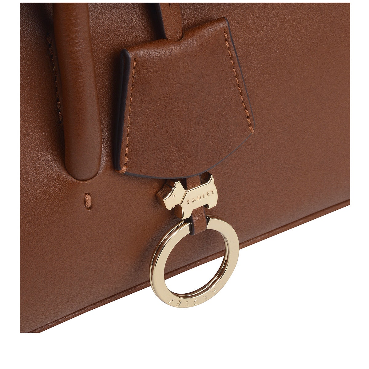 RADLEY LONDON Apsley Road Medium Flapover Tote Bag Tan